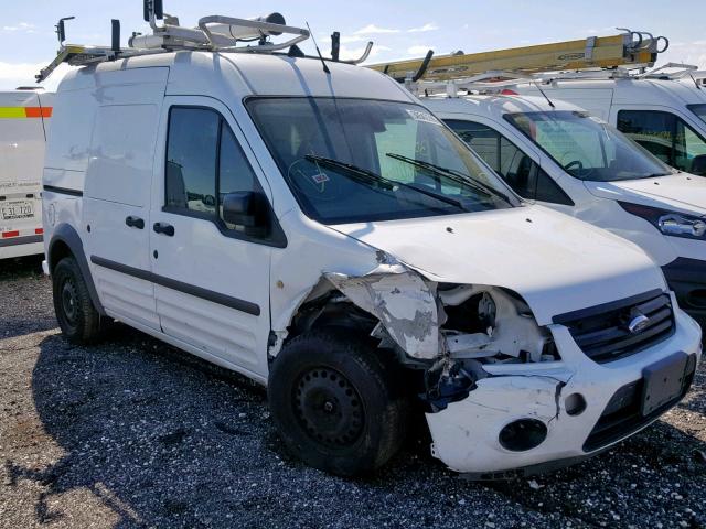 NM0LS7BNXDT136226 - 2013 FORD TRANSIT CO WHITE photo 1