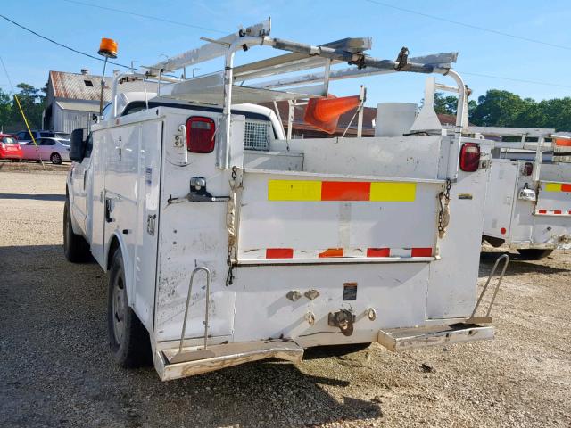 1FDWF30528EC94176 - 2008 FORD F350 SRW S WHITE photo 3