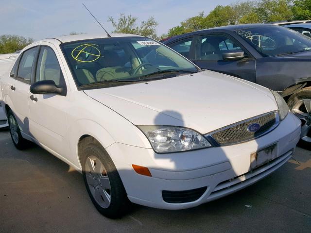 1FAHP34N67W294104 - 2007 FORD FOCUS ZX4 BEIGE photo 1