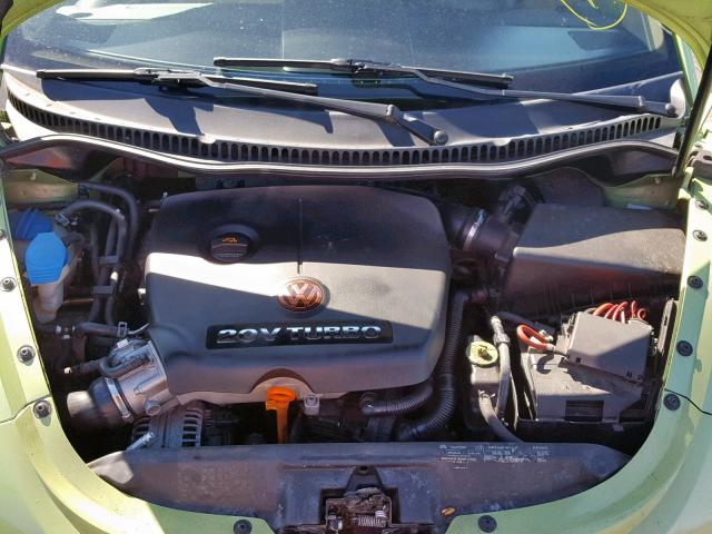 3VWCD31Y65M305060 - 2005 VOLKSWAGEN NEW BEETLE Grün Foto 7