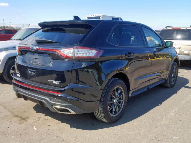 2FMPK4AP4GBC62135 - 2016 FORD EDGE SPORT BLACK photo 4