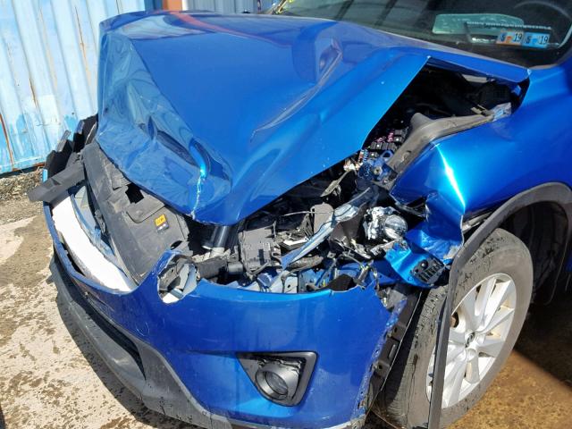 JM3KE4CE1D0122906 - 2013 MAZDA CX-5 TOURI BLUE photo 9