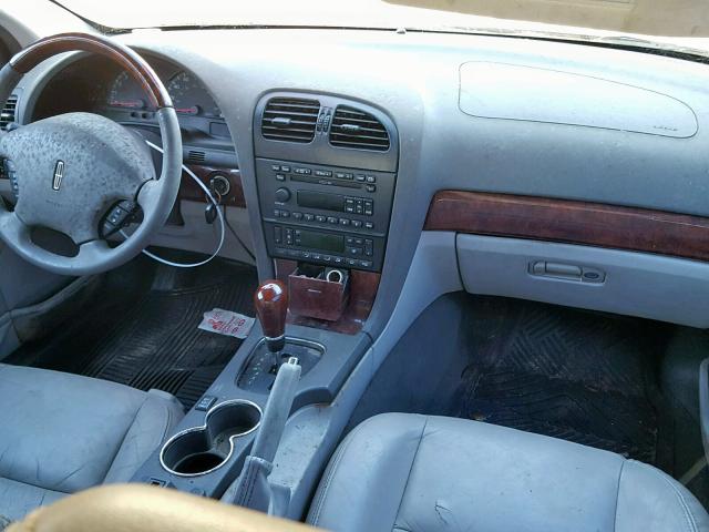 1LNHM86SX2Y673487 - 2002 LINCOLN LS BLUE photo 9