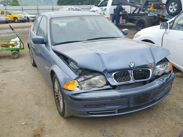 WBAAV53441FT01755 - 2001 BMW 330 I BLUE photo 1