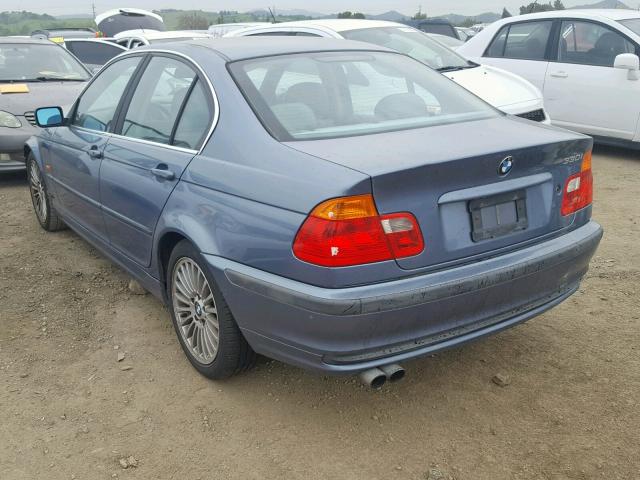 WBAAV53441FT01755 - 2001 BMW 330 I BLUE photo 3