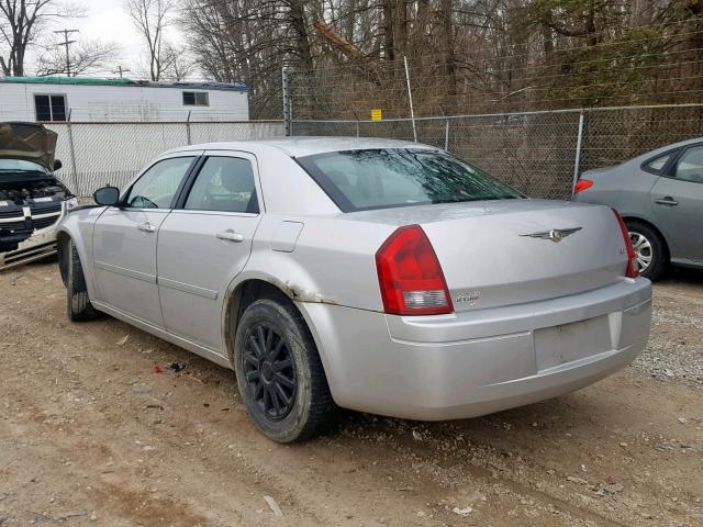 2C3KA43R66H376797 - 2006 CHRYSLER 300 SILVER photo 3