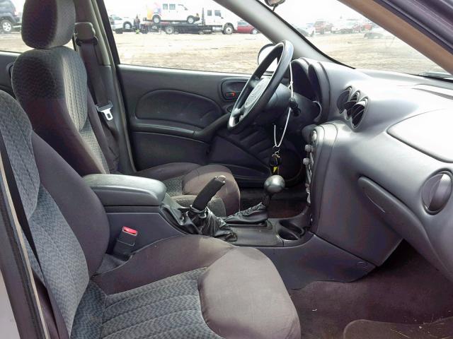 1G2NE52E65M104283 - 2005 PONTIAC GRAND AM S SILVER photo 5