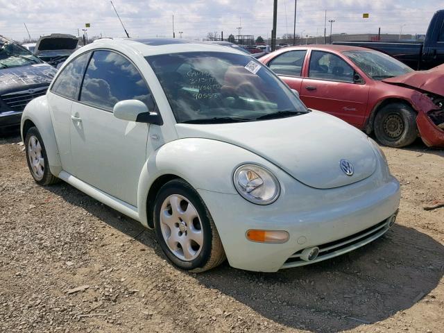 3VWCB21C22M456798 - 2002 VOLKSWAGEN NEW BEETLE Grün Foto 1