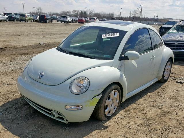 3VWCB21C22M456798 - 2002 VOLKSWAGEN NEW BEETLE Grün Foto 2