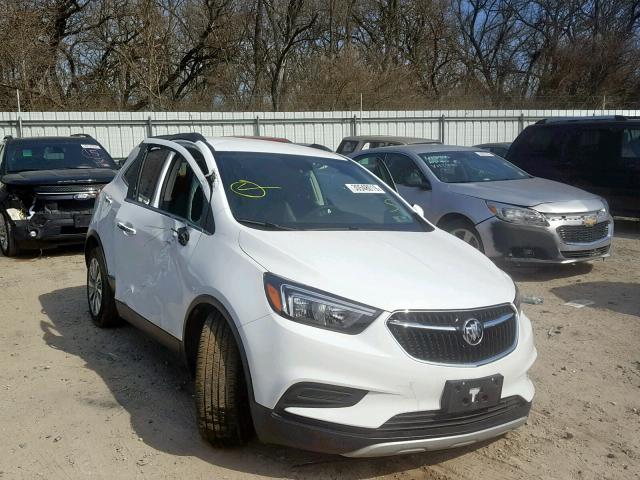 KL4CJASB7JB581933 - 2018 BUICK ENCORE PRE WHITE photo 1