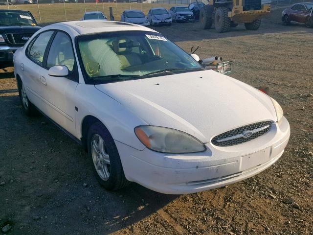 1FAFP56SX1G252803 - 2001 FORD TAURUS SEL WHITE photo 1