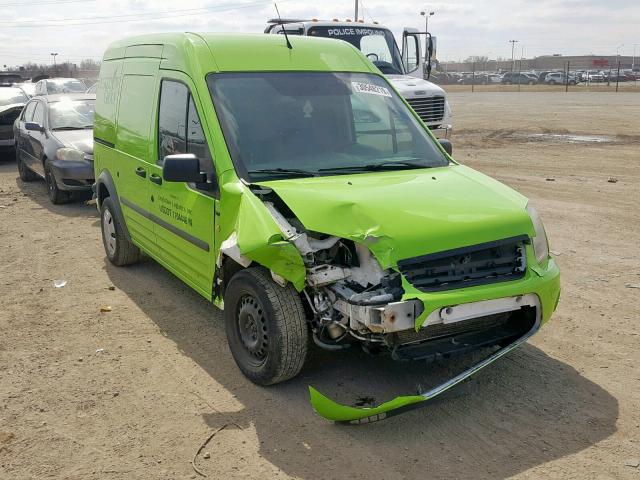 NM0LS7DN2CT081881 - 2012 FORD TRANSIT CO GREEN photo 1