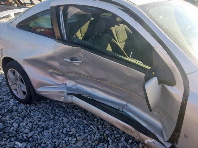 1G2AL18F187163161 - 2008 PONTIAC G5 GRAY photo 9