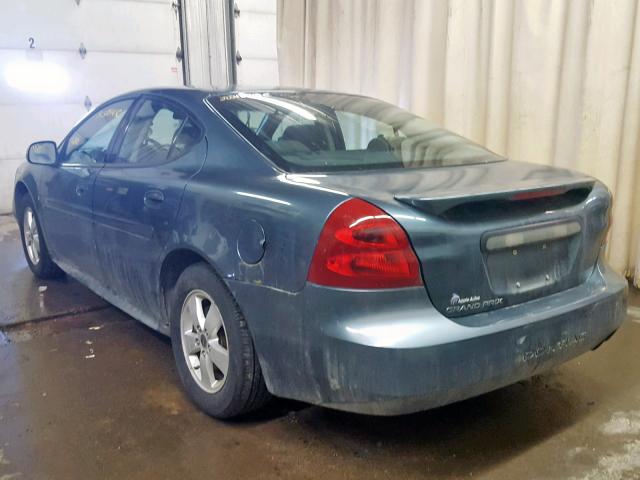 2G2WP552961144676 - 2006 PONTIAC GRAND PRIX BLUE photo 3