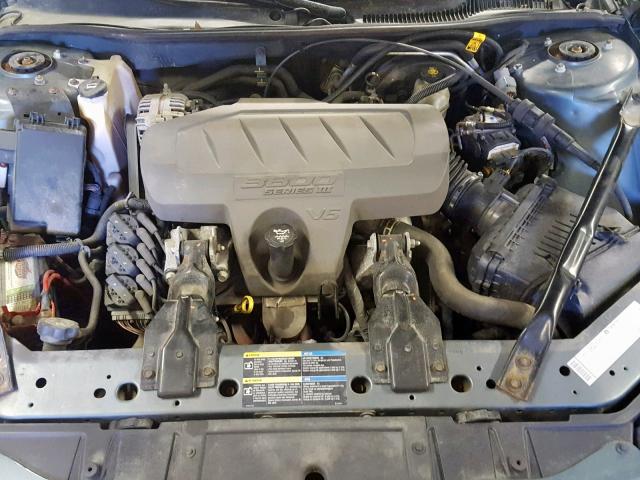 2G2WP552961144676 - 2006 PONTIAC GRAND PRIX BLUE photo 7