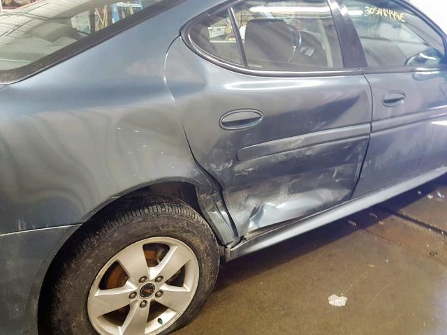 2G2WP552961144676 - 2006 PONTIAC GRAND PRIX BLUE photo 9