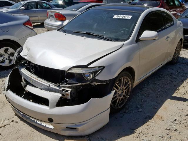 JTKDE177X70204657 - 2007 TOYOTA SCION TC თეთრი ფოტო 2