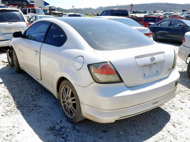 JTKDE177X70204657 - 2007 TOYOTA SCION TC თეთრი ფოტო 3