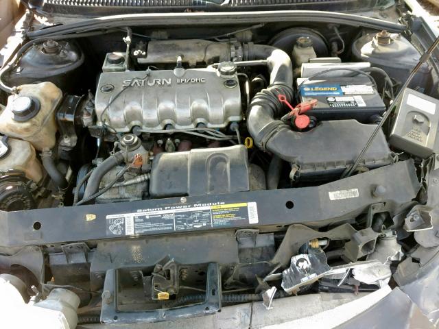 1G8ZH5280YZ174183 - 2000 SATURN SL1 TAN photo 7