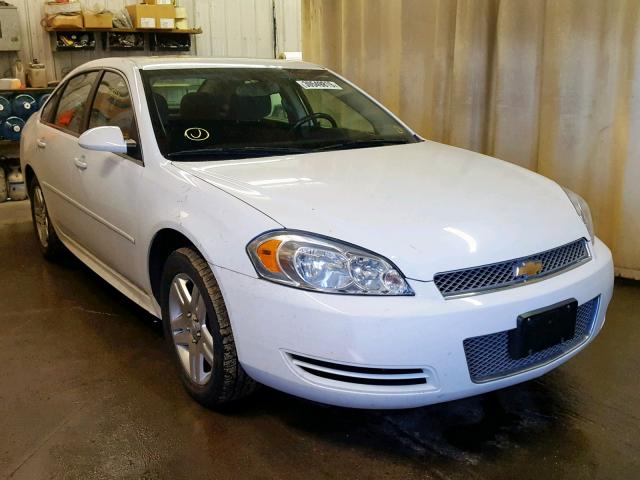 2G1WG5E39C1284803 - 2012 CHEVROLET IMPALA LT WHITE photo 1