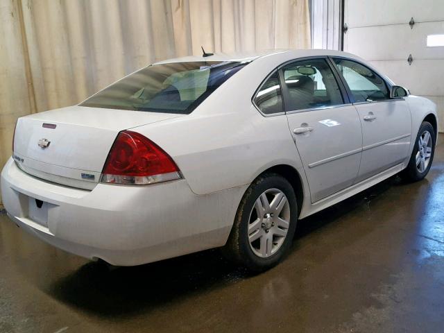 2G1WG5E39C1284803 - 2012 CHEVROLET IMPALA LT WHITE photo 4