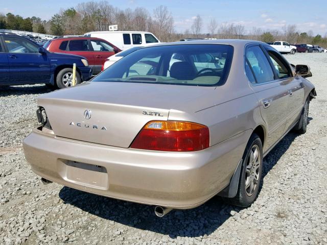 19UUA5678YA057408 - 2000 ACURA 3.2TL GOLD photo 4