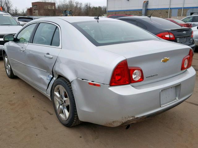 1G1ZC5EB8AF172192 - 2010 CHEVROLET MALIBU 1LT 银色 照片 3