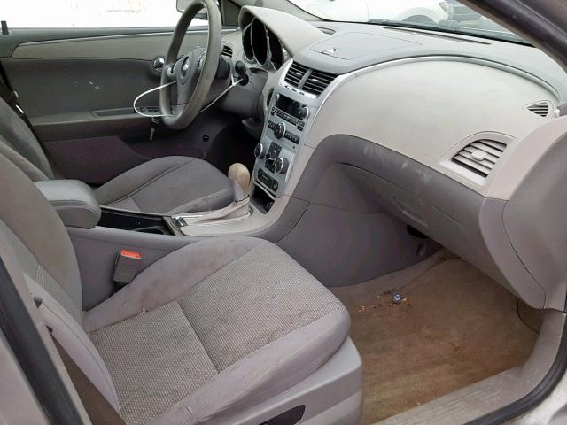 1G1ZC5EB8AF172192 - 2010 CHEVROLET MALIBU 1LT 银色 照片 5