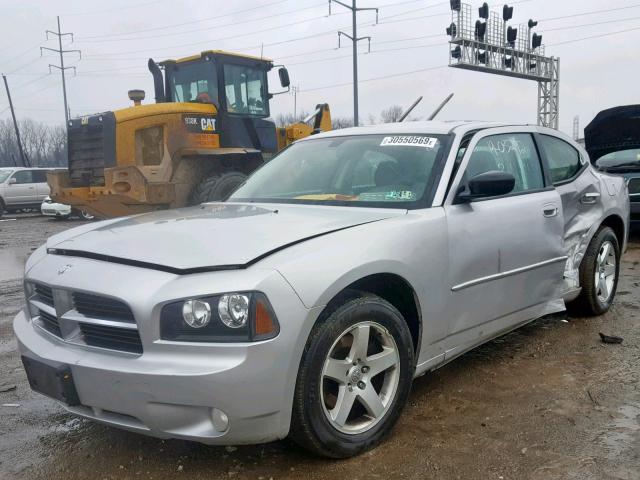 2B3CA3CV4AH234305 - 2010 DODGE CHARGER SX SILVER photo 2