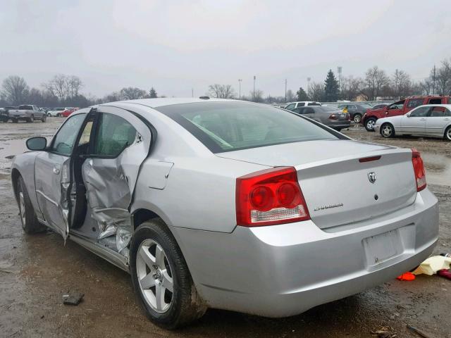 2B3CA3CV4AH234305 - 2010 DODGE CHARGER SX SILVER photo 3