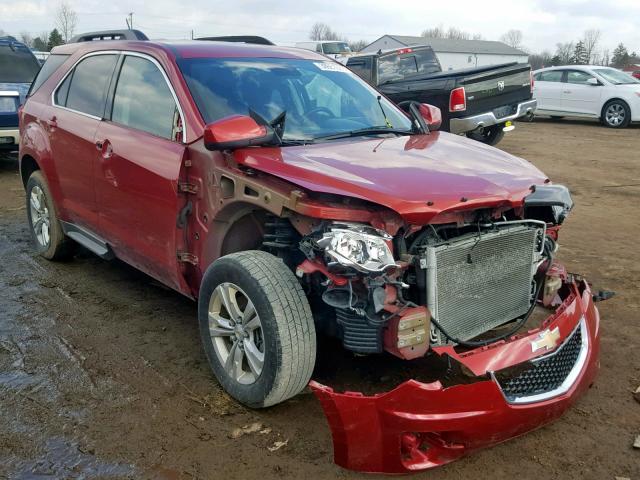 2GNALDEK7D6258291 - 2013 CHEVROLET EQUINOX LT RED photo 1