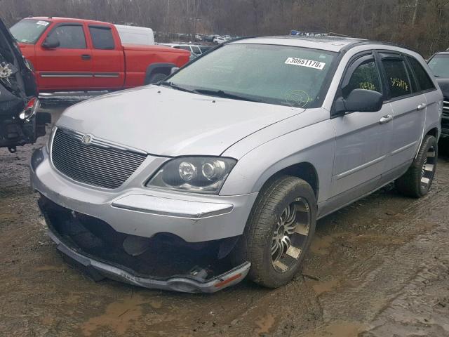 2A8GF68476R627437 - 2006 CHRYSLER PACIFICA T SILVER photo 2