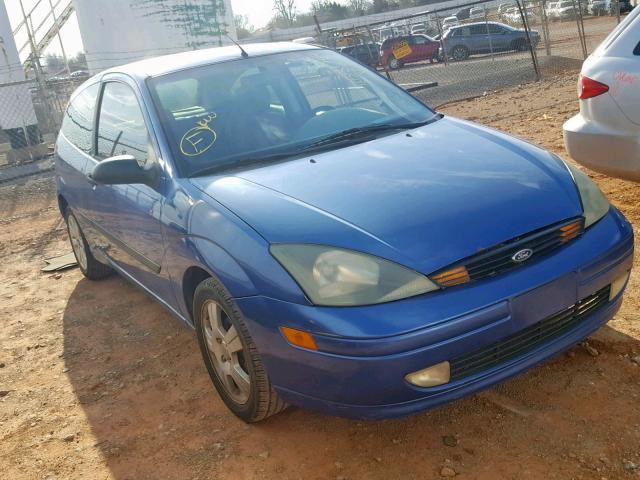 3FAFP31353R123027 - 2003 FORD FOCUS ZX3 BLUE photo 1