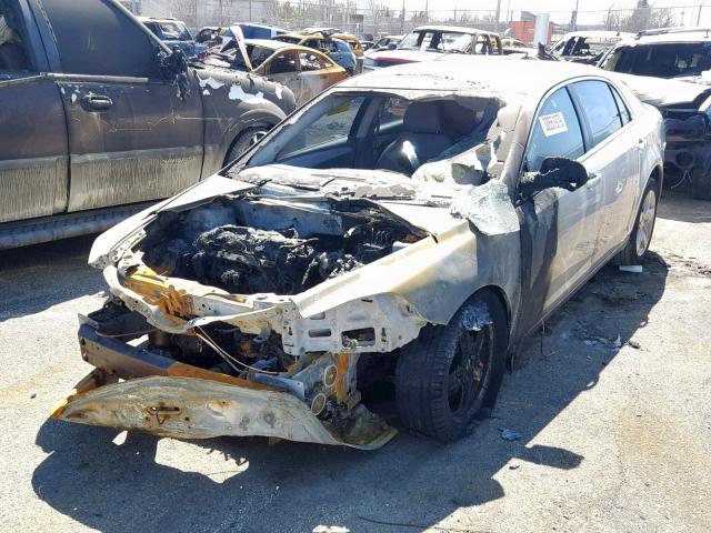 1G1ZB5E10BF394222 - 2011 CHEVROLET MALIBU LS ნაცრისფერი ფოტო 2