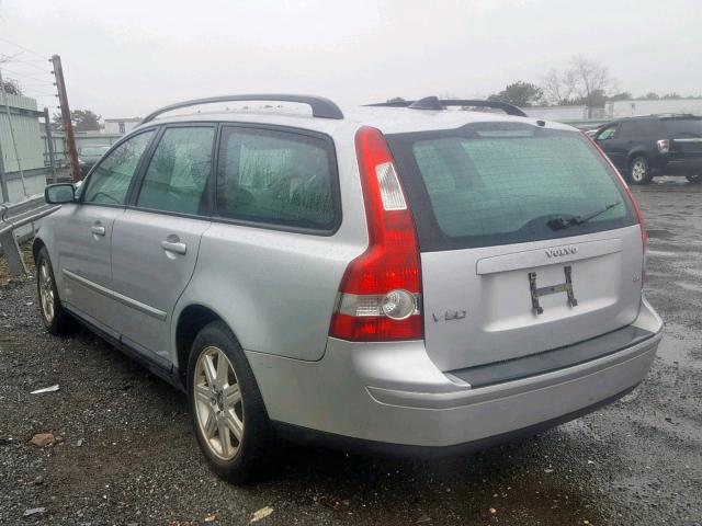 YV1MW390862201608 - 2006 VOLVO V50 2.4I SILVER photo 3