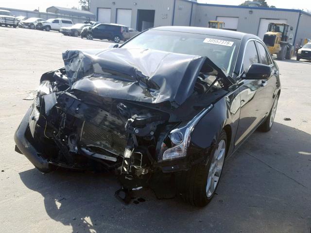 1G6AA5RX2D0145080 - 2013 CADILLAC ATS BLACK photo 2