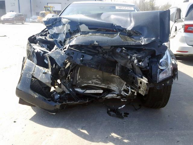 1G6AA5RX2D0145080 - 2013 CADILLAC ATS BLACK photo 9