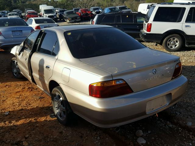 19UUA5669YA018432 - 2000 ACURA 3.2TL GOLD photo 3