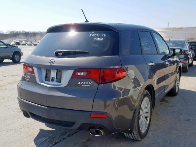 5J8TB2H52AA003174 - 2010 ACURA RDX TECHNO BROWN photo 4