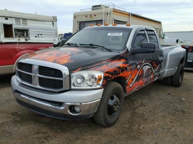 3D7ML48C57G734997 - 2007 DODGE RAM 3500 S SILVER photo 2