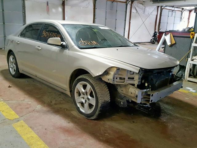 1G1ZC5E0XAF255573 - 2010 CHEVROLET MALIBU 1LT 金色 照片 1