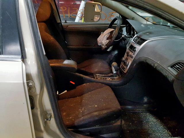 1G1ZC5E0XAF255573 - 2010 CHEVROLET MALIBU 1LT 金色 照片 5