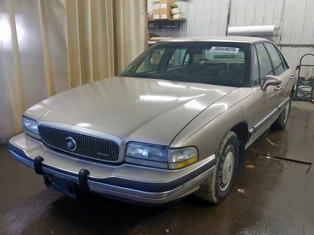 1G4HR53L6PH407825 - 1993 BUICK LESABRE LI TAN photo 2