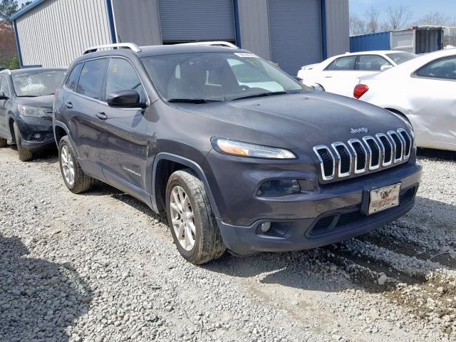 1C4PJLCB6EW246484 - 2014 JEEP CHEROKEE L GRAY photo 1