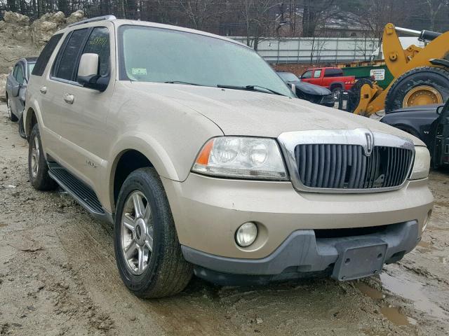 5LMEU88H74ZJ13635 - 2004 LINCOLN AVIATOR 棕色 照片 1