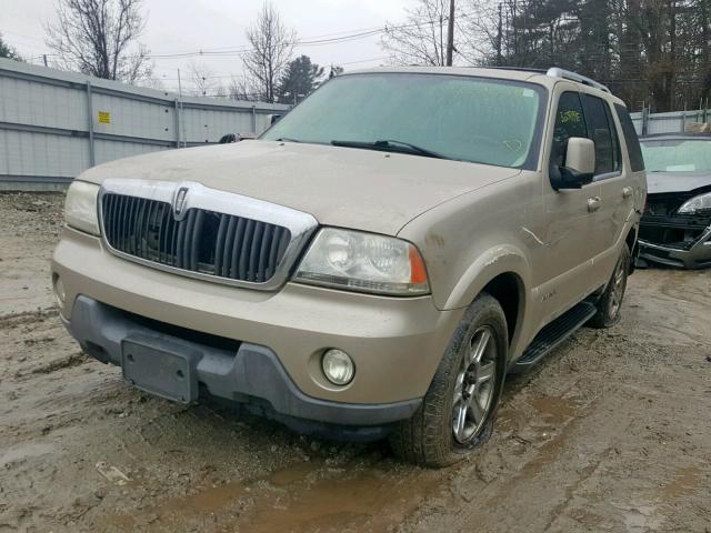 5LMEU88H74ZJ13635 - 2004 LINCOLN AVIATOR 棕色 照片 2