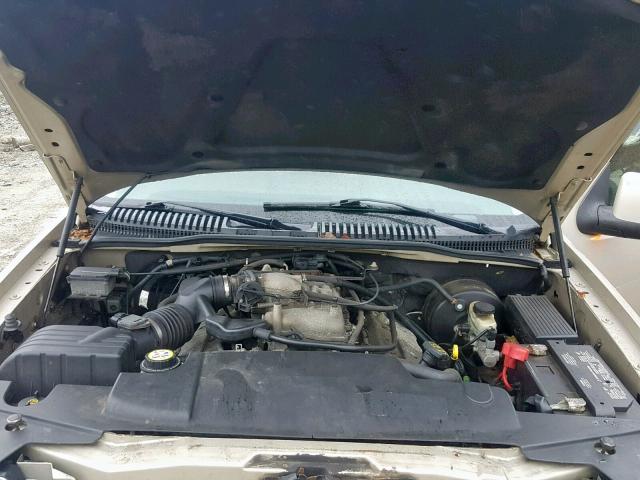 5LMEU88H74ZJ13635 - 2004 LINCOLN AVIATOR 棕色 照片 7