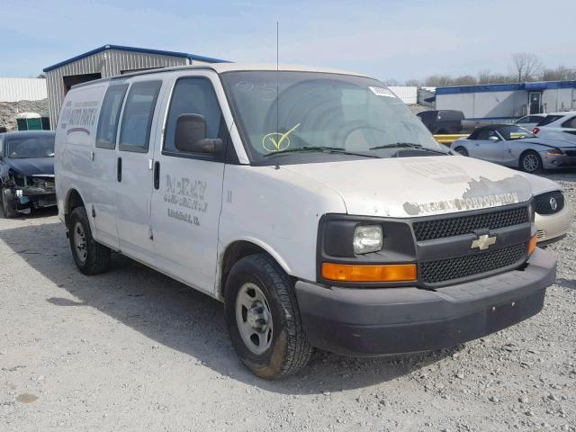 1GCFG15XX81226456 - 2008 CHEVROLET EXPRESS G1 WHITE photo 1