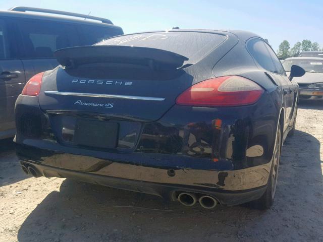 WP0AB2A71AL062920 - 2010 PORSCHE PANAMERA S BLACK photo 4