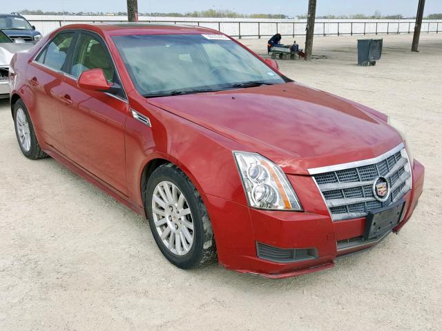 1G6DG5EG4A0119531 - 2010 CADILLAC CTS LUXURY RED photo 1